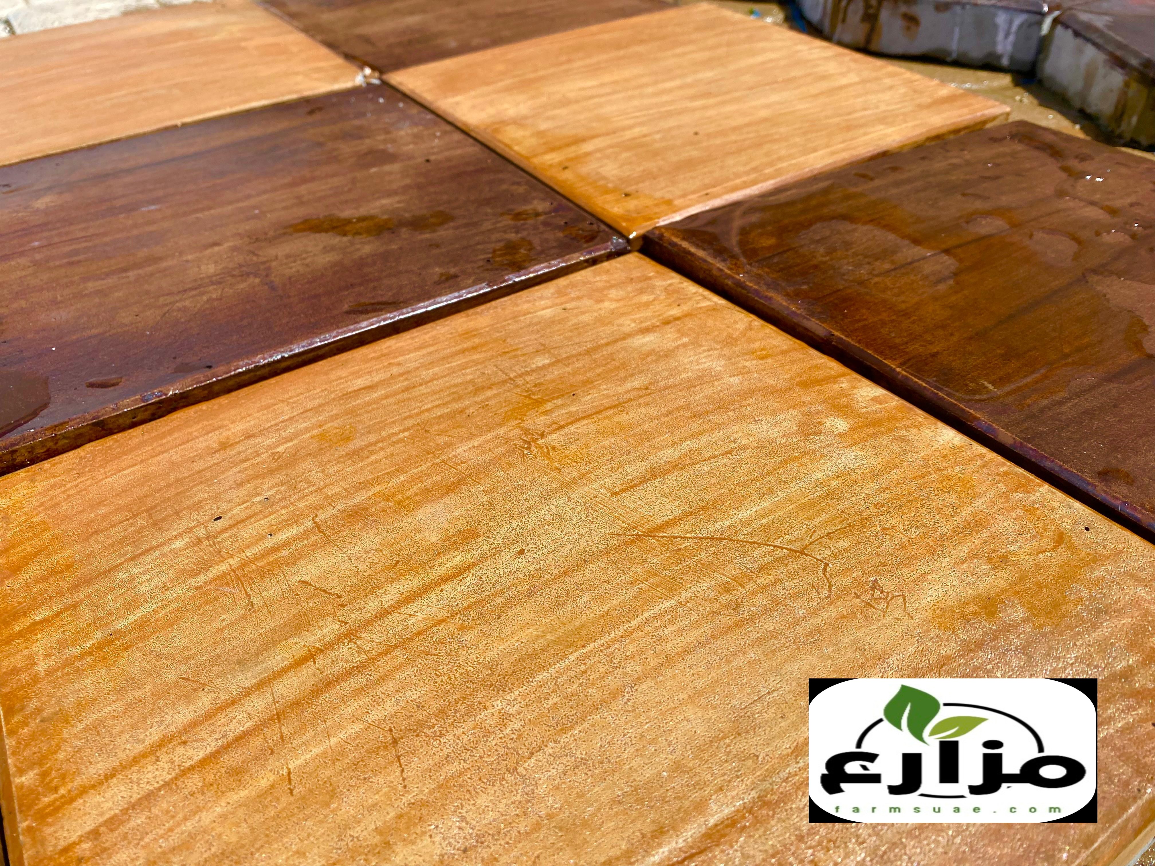 انترلوك خشبي ولامع