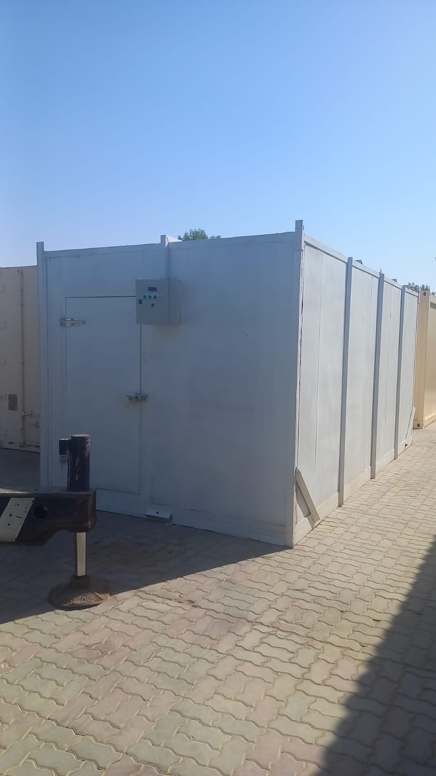 كونتنر تبريد طول ٦ عرض ٣ بحالة نظيفة جدا