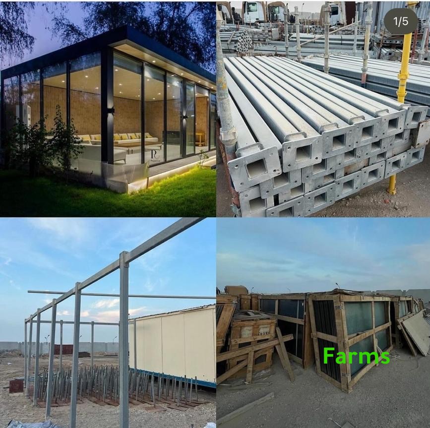 هيكل وزجاج لمجلس زجاجي للبيع