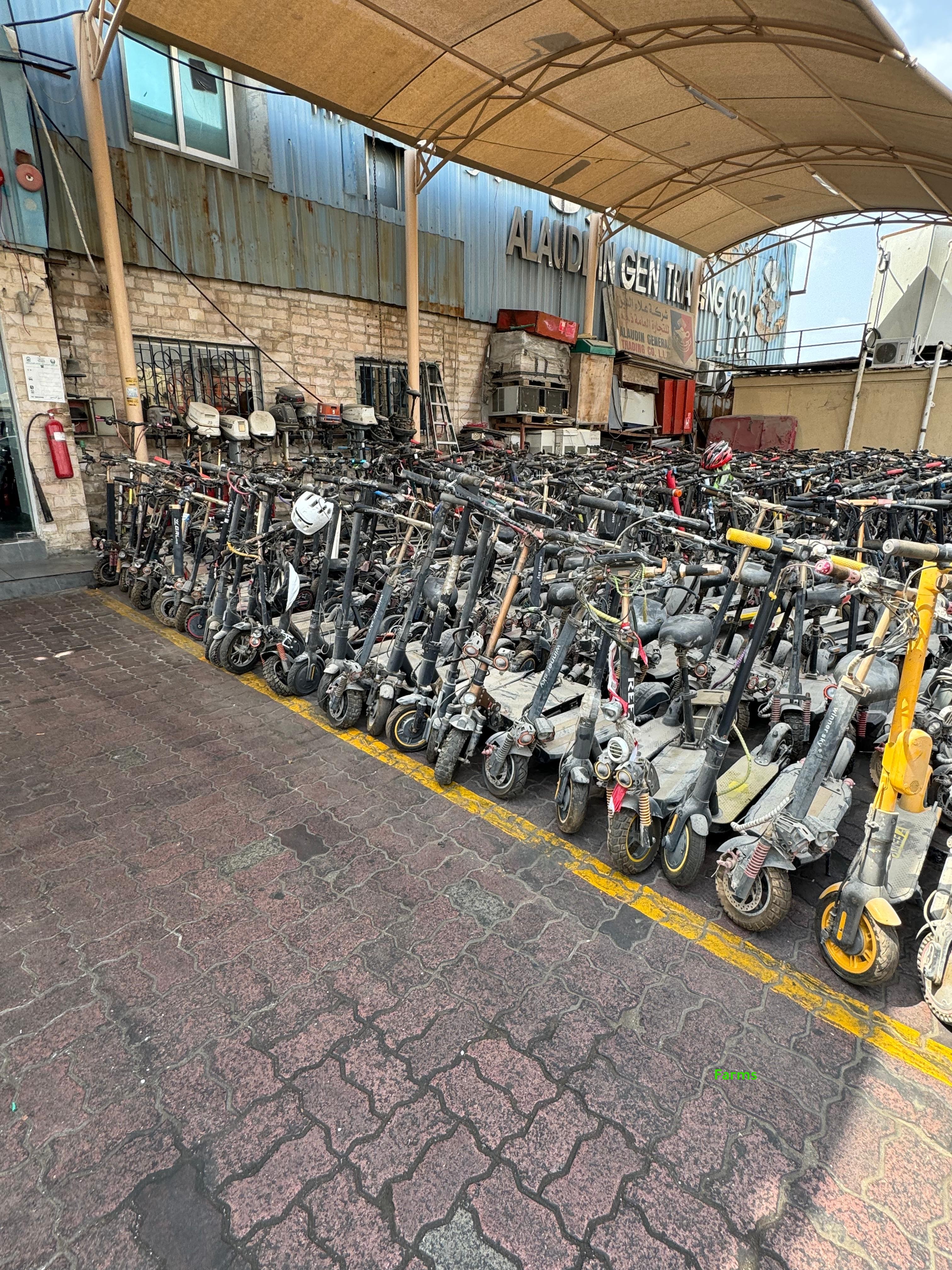 سكوترات كهربائيه مستعمله