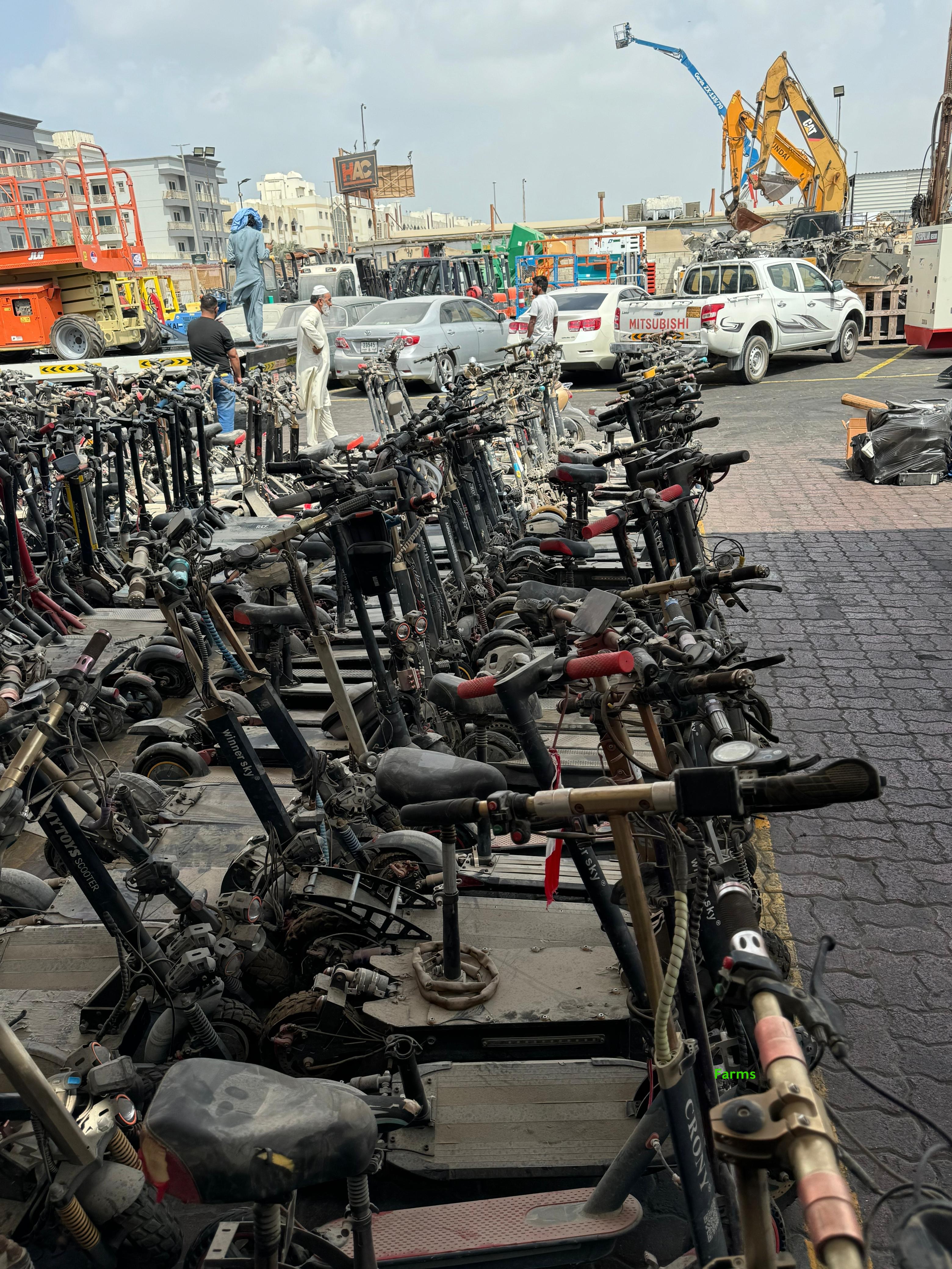 سكوترات كهربائيه مستعمله