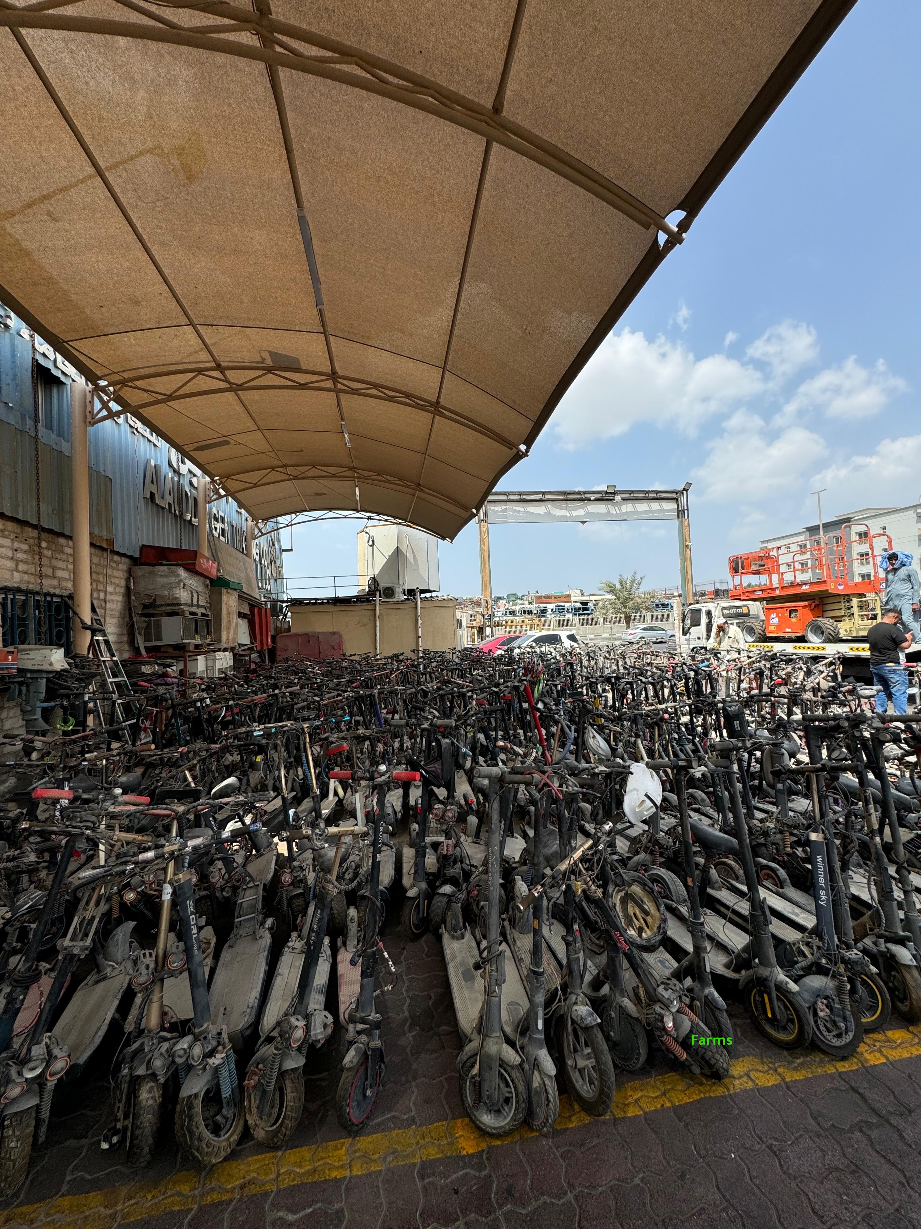 سكوترات كهربائيه مستعمله