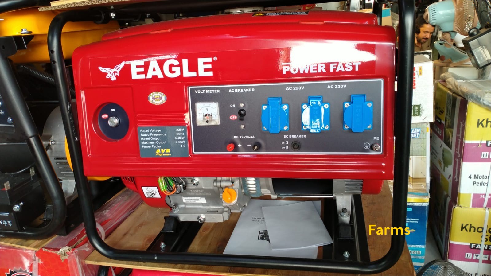 جنريتر جديد 5.5 kv بترول