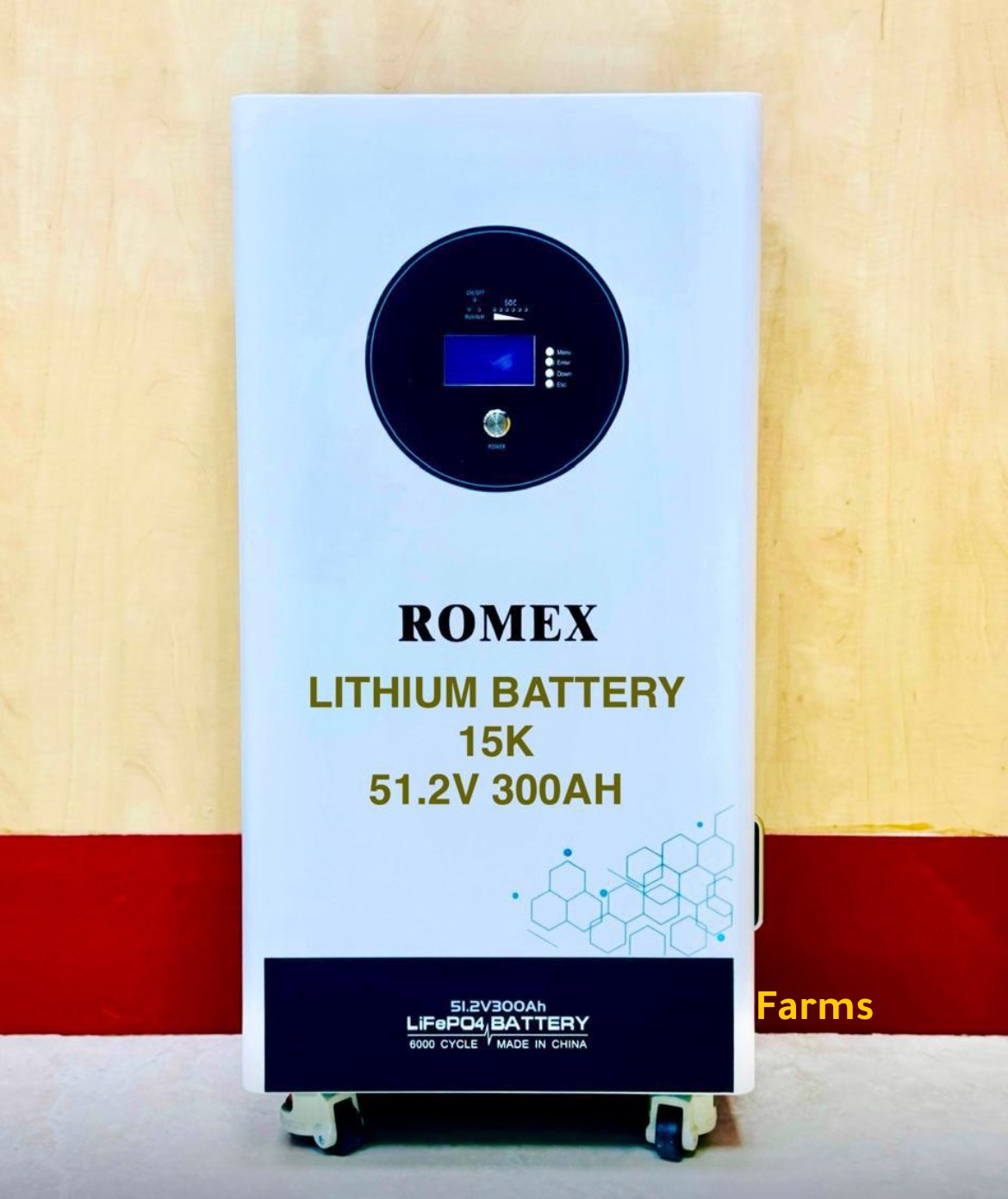 للبيع بطاريه ليثيوم 15k