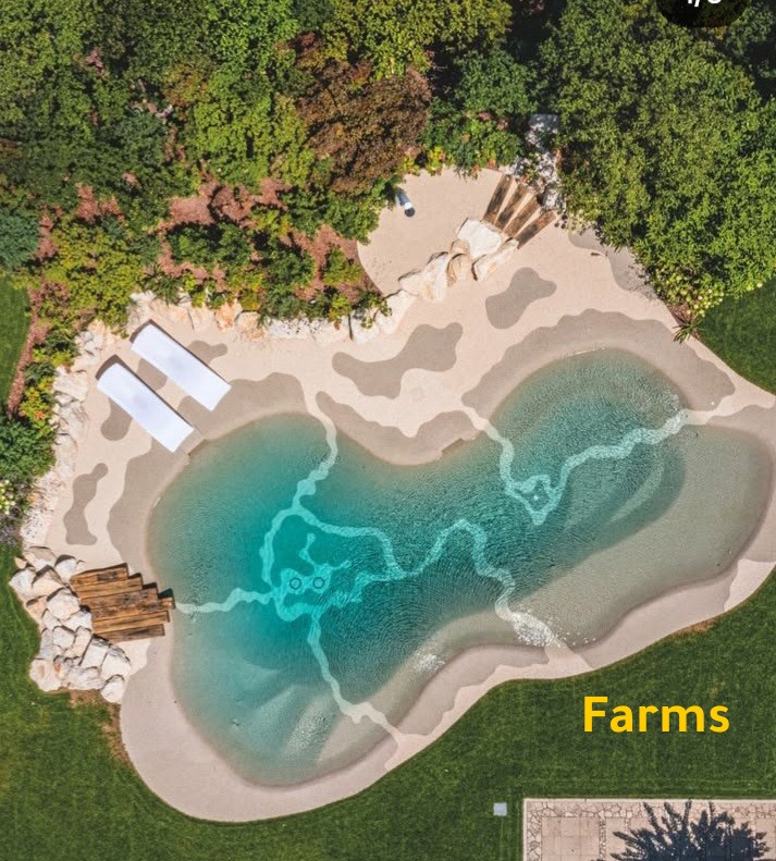 مسبح الشاطئ الطبيعي