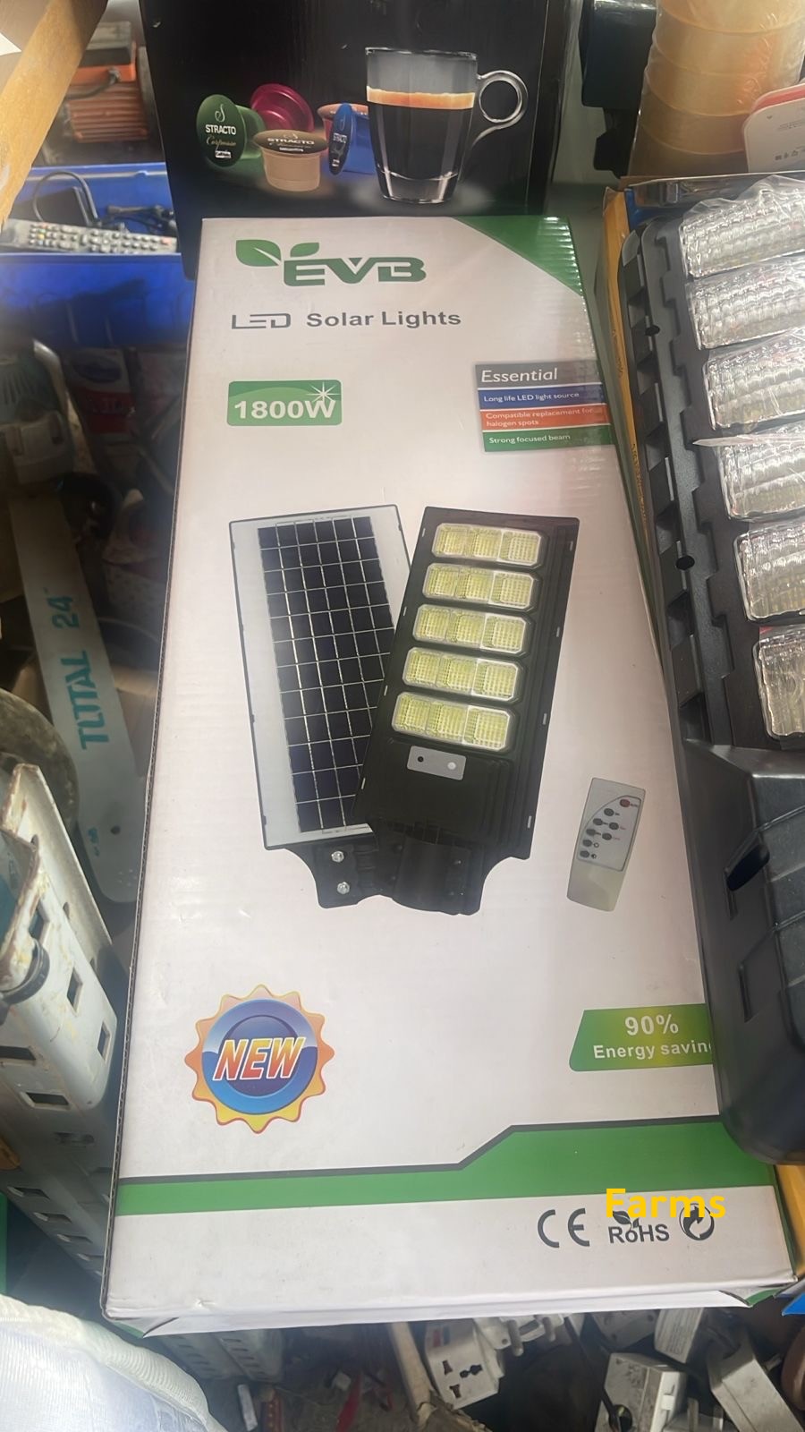 كشاف طاقه شمسيه 1800 واط