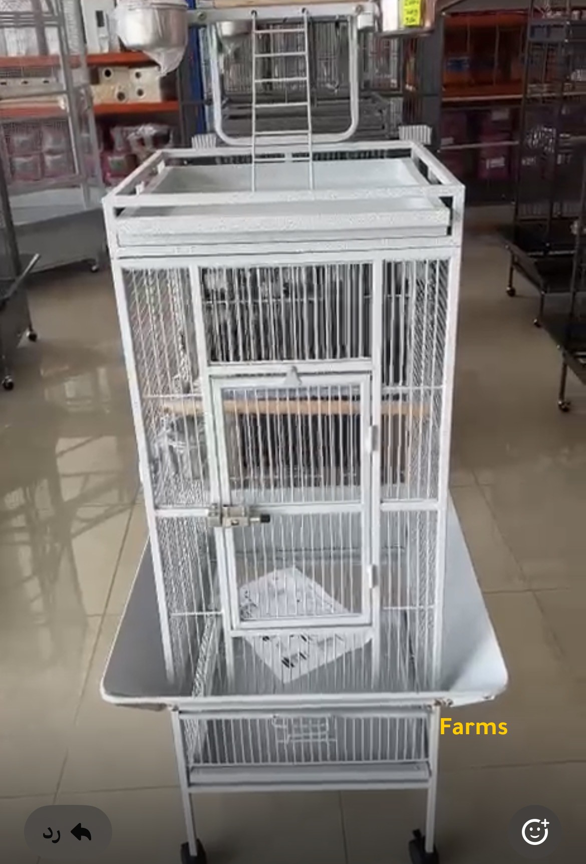 قفص لطيور الزينه